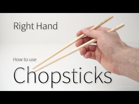 How to use Chopsticks Correctly - Full Tutorial